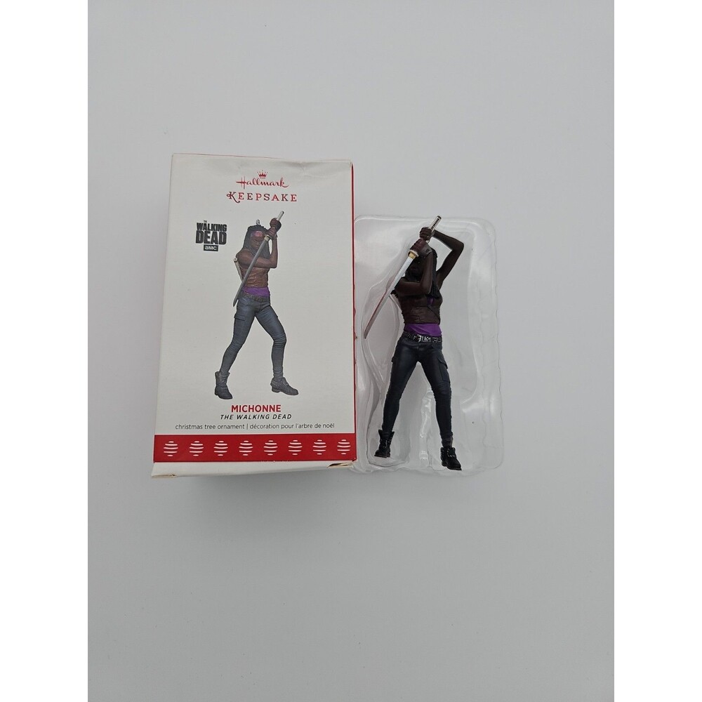 Hallmark Keepsake 2017 Michonne Ornament The Walking Dead Christmas Figure